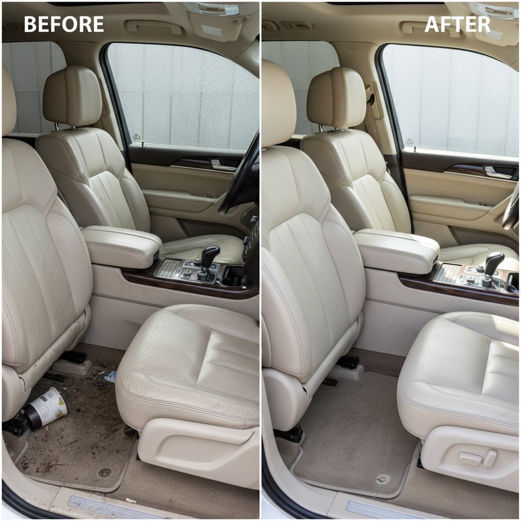BMW X5 Interior Deep Clean